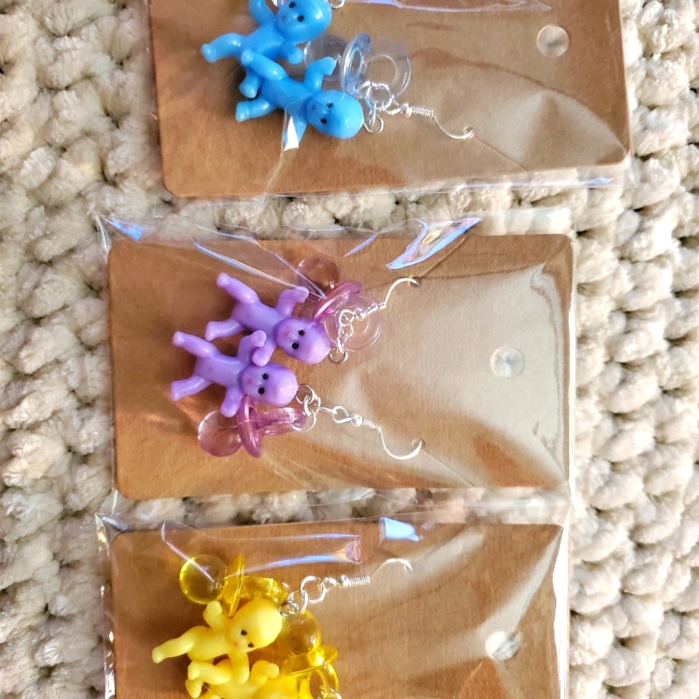 Baby doll earrings